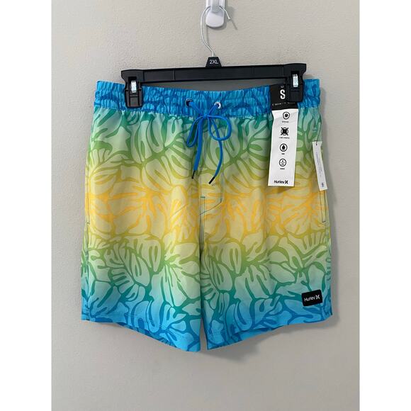 New Hurley Men's Swim Boardshorts Size Small - Picture 1 of 4